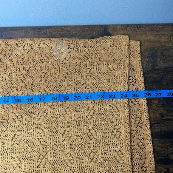 Anthropologie Akemi + Kin XS/S Bratton Sheer Lace Boxy Oversized Drop Sleeve Top - Picture 9 of 10